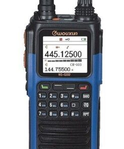 WOUXUN KG-Q 336 TRIBANDA 4 m/2 m/70 cm, 999 memorie, IP-65 +AIR BAND RX