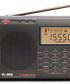 TECSUN PL-660 RICEVITORE HF RADIOAMATORIALE E COPERTURA  ONDE CORTE + BANDA AEREA VHF